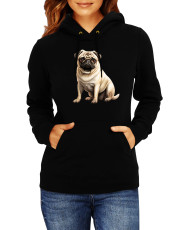 Дамски Сутичър Dogs Breeds Pug 04