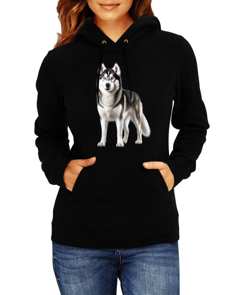 Дамски Сутичър Dogs Breeds Siberian Husky 01
