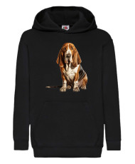 Детски Суитчър Dogs Breeds Basset Hound 02
