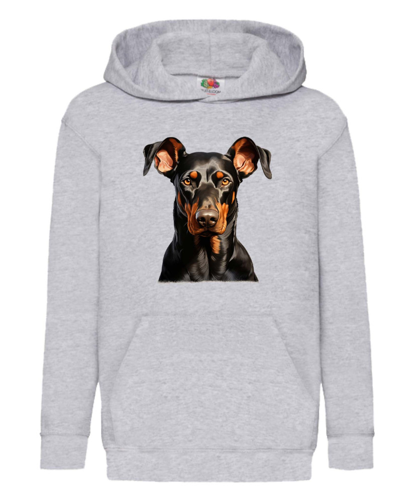 Детски Суитчър Dogs Breeds Doberman Pinscher 01