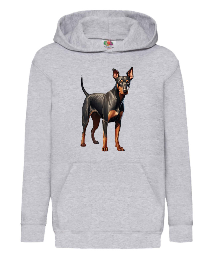 Детски Суитчър Dogs Breeds Doberman Pinscher 02
