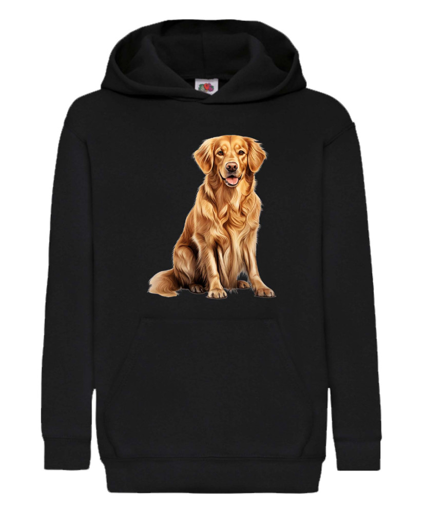 Детски Суитчър Dogs Breeds Golden Retriever 04