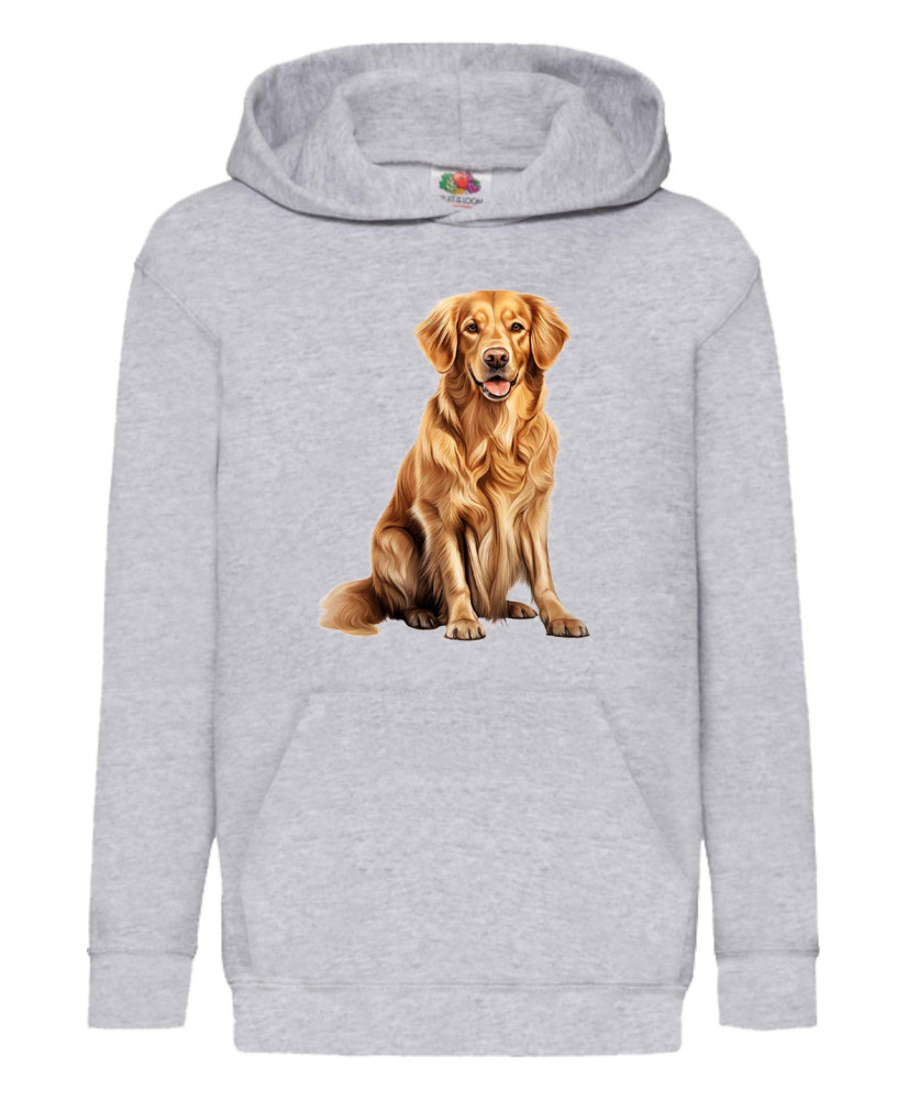 Детски Суитчър Dogs Breeds Golden Retriever 04