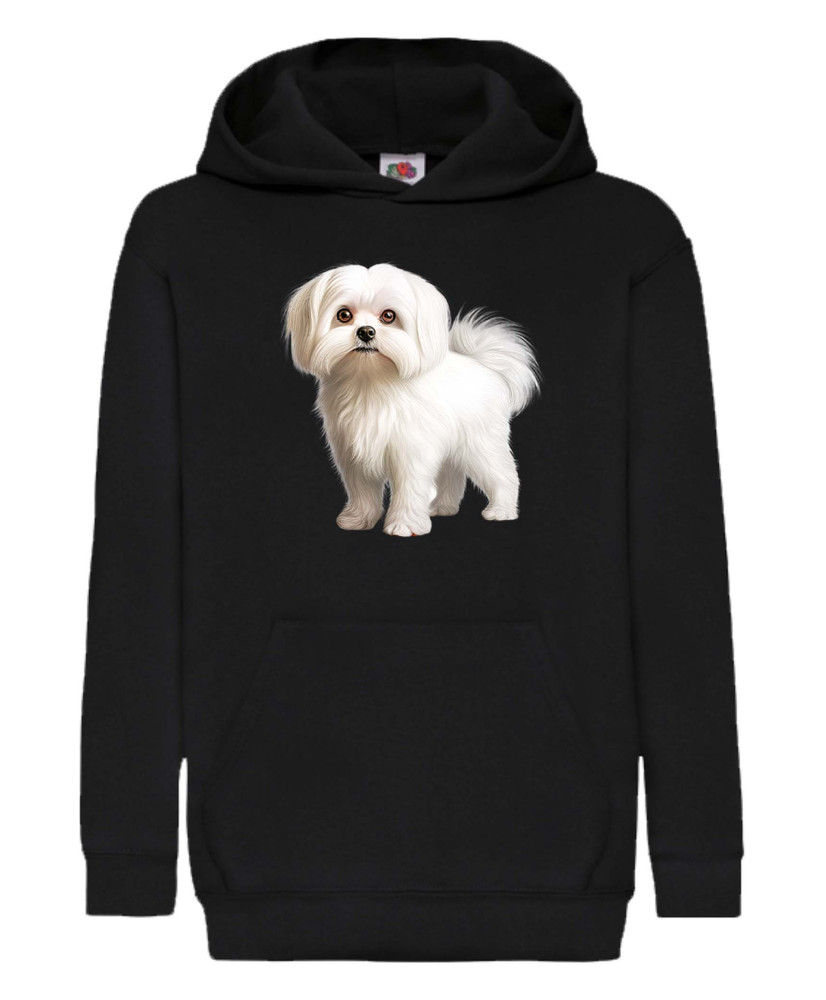 Детски Суитчър Dogs Breeds Maltese 01