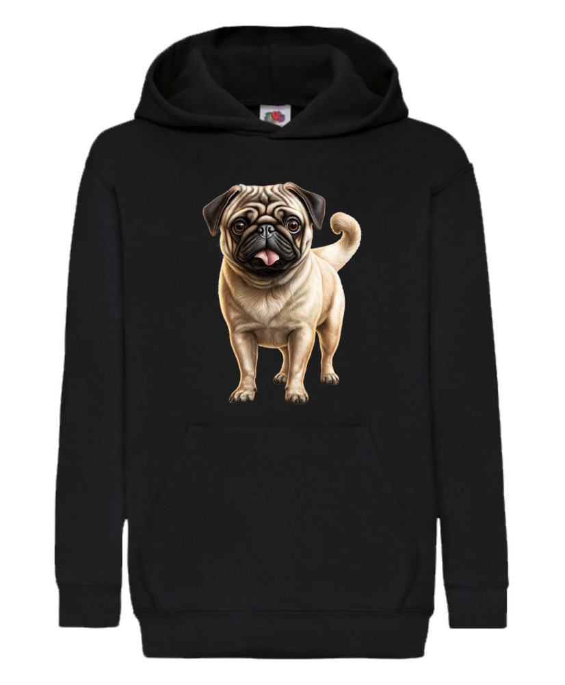 Детски Суитчър Dogs Breeds Pug 03
