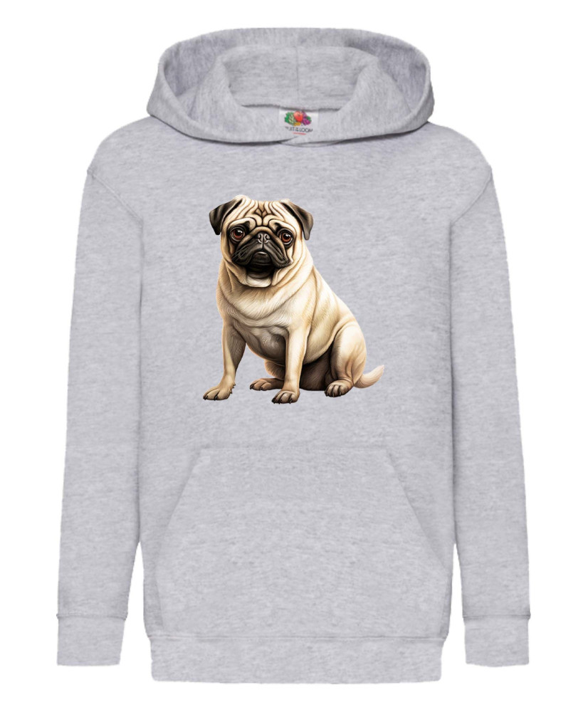 Детски Суитчър Dogs Breeds Pug 04