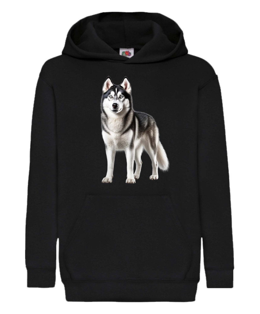 Детски Суитчър Dogs Breeds Siberian Husky 01