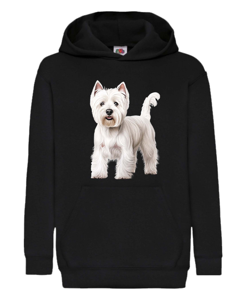 Детски Суитчър Dogs Breeds West Highland White Terrier 01