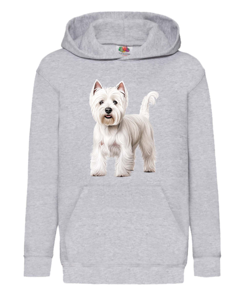 Детски Суитчър Dogs Breeds West Highland White Terrier 01