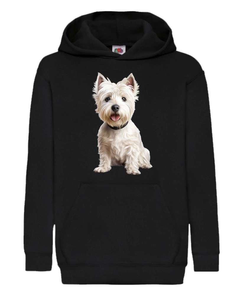 Детски Суитчър Dogs Breeds West Highland White Terrier 02