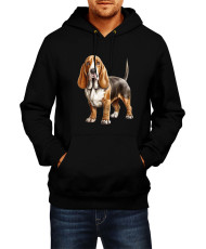 Мъжки Суитчър Dogs Breeds Basset Hound 01