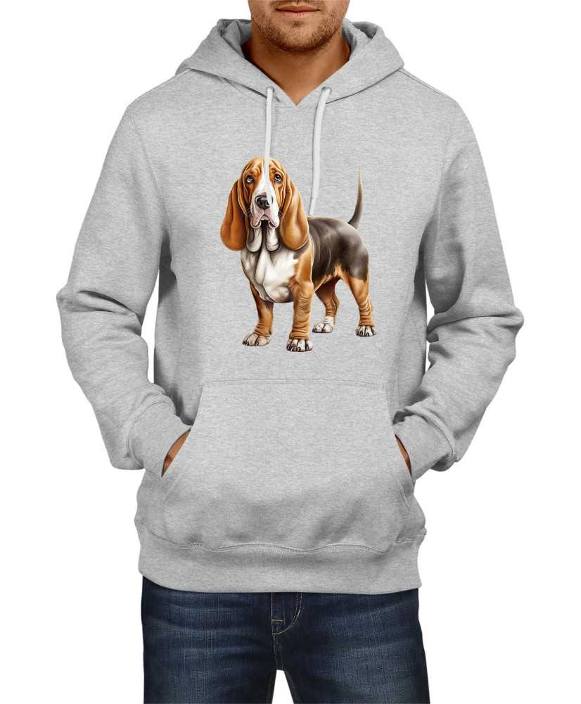 Мъжки Суитчър Dogs Breeds Basset Hound 01