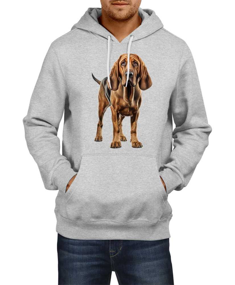Мъжки Суитчър Dogs Breeds Bloodhound 01
