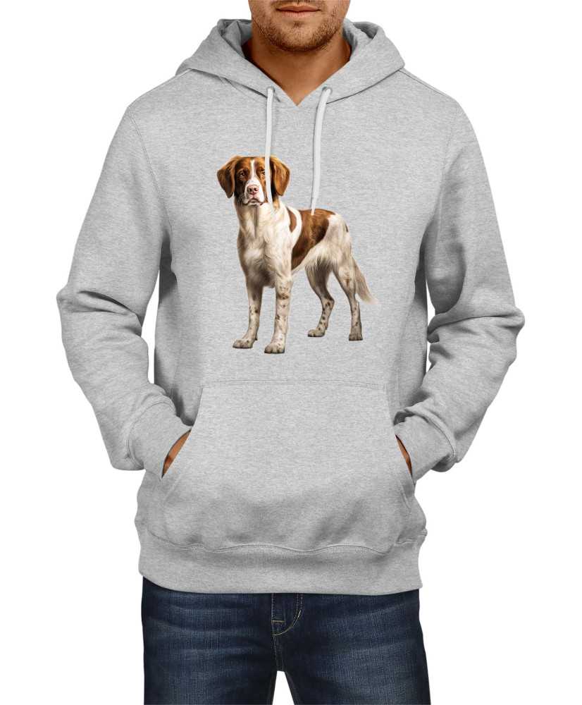 Мъжки Суитчър Dogs Breeds Brittany 01