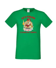 Мъжка тениска Архангел-Михаил БЕЗ РАКИЯ на АНГЕЛ СЪРЦЕТО СПИРА ЗИМА