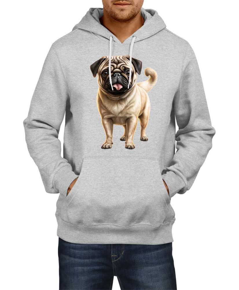 Мъжки Суитчър Dogs Breeds Pug 03