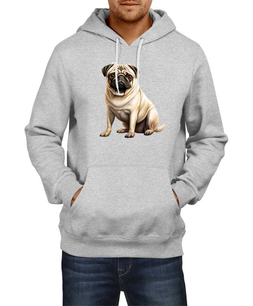 Мъжки Суитчър Dogs Breeds Pug 04
