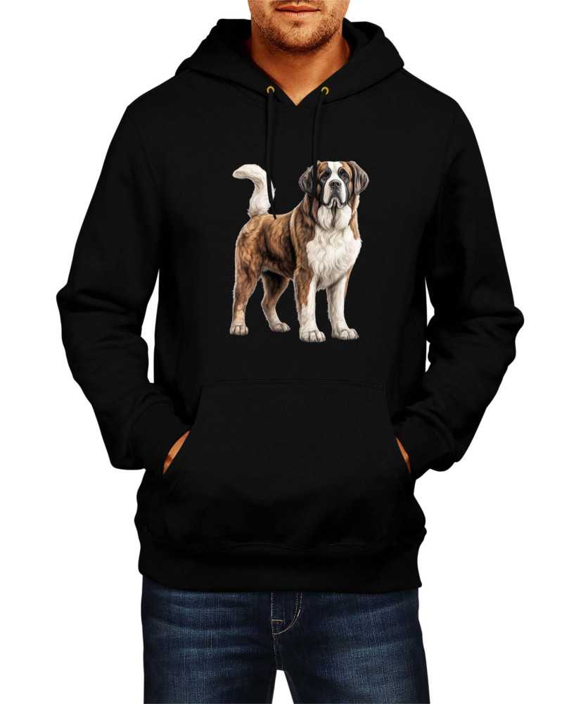 Мъжки Суитчър Dogs Breeds Saint Bernard 01