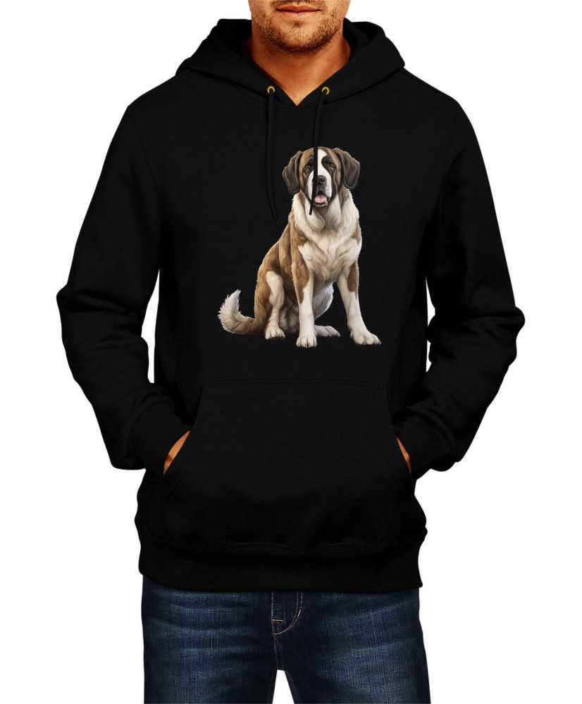Мъжки Суитчър Dogs Breeds Saint Bernard 02
