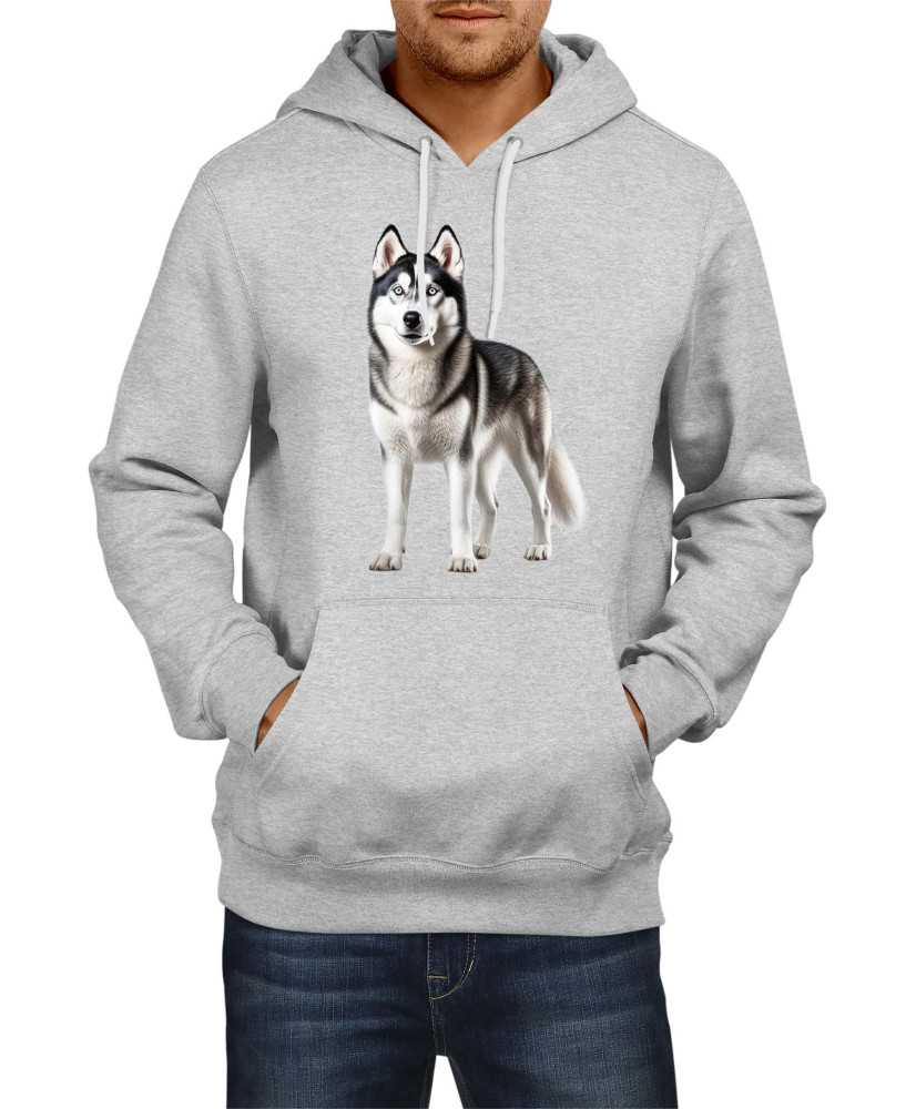 Мъжки Суитчър Dogs Breeds Siberian Husky 01