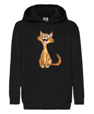 Детски Суитчър Funny Cats Breeds Abyssinian 1