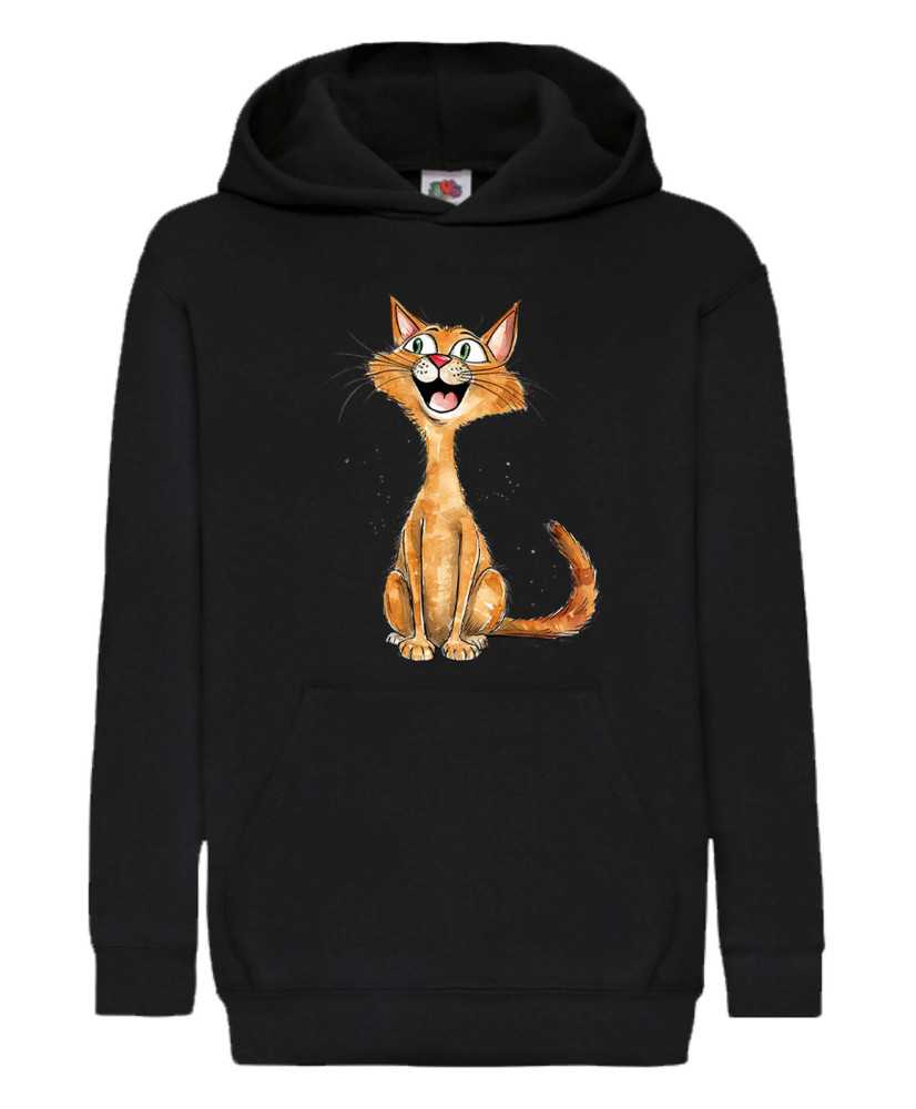 Детски Суитчър Funny Cats Breeds Abyssinian 1