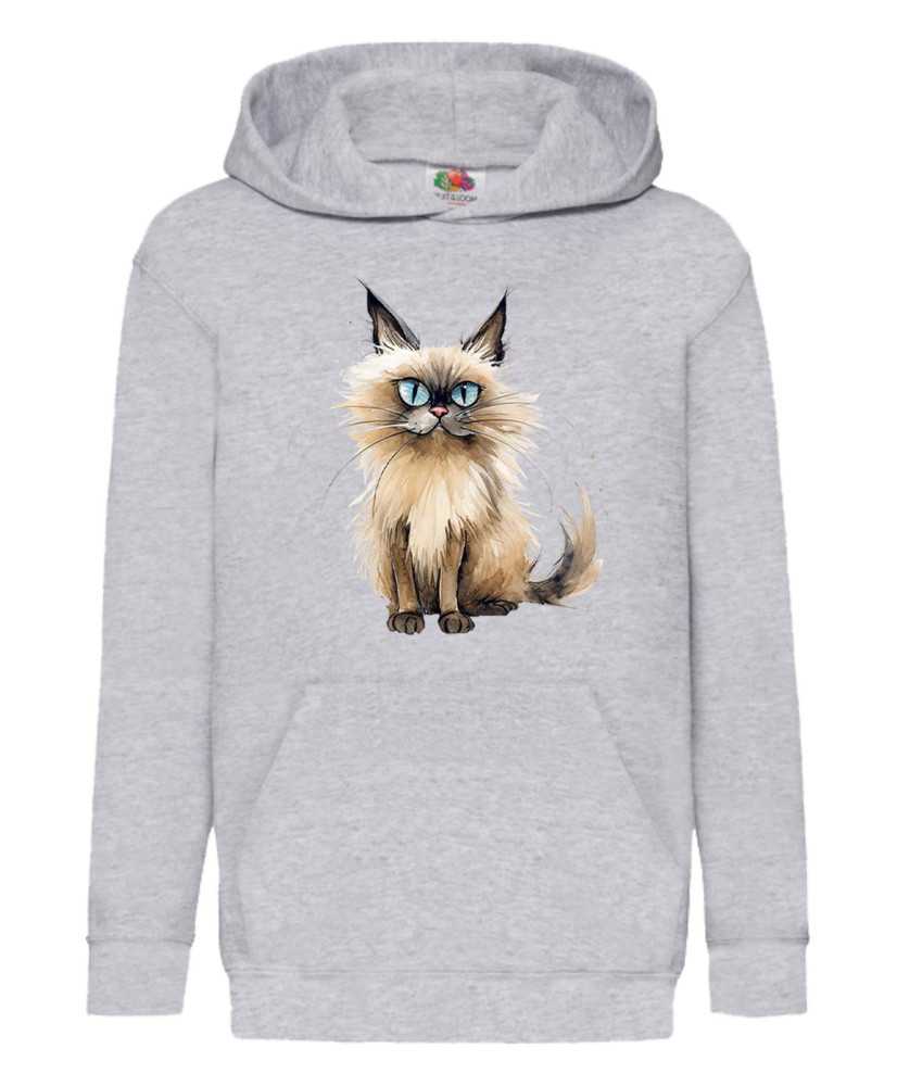 Детски Суитчър Funny Cats Breeds Balinese 2