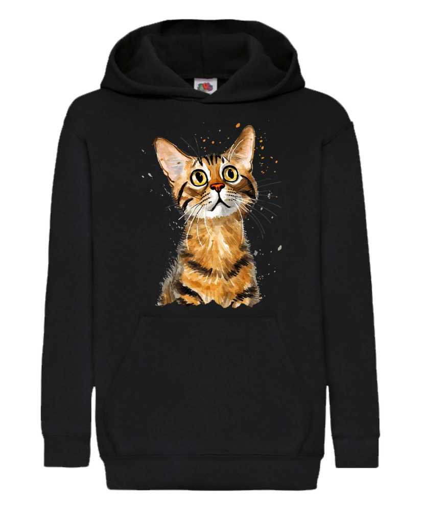 Детски Суитчър Funny Cats Breeds Bengal