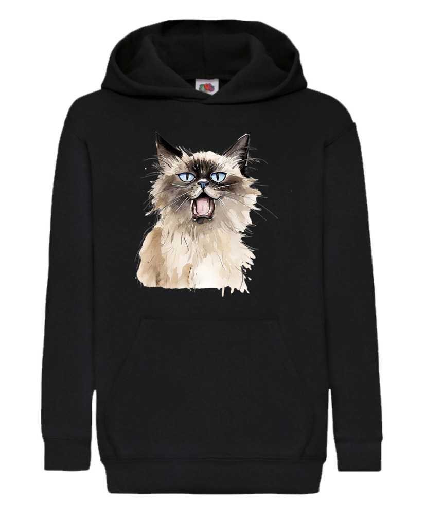 Детски Суитчър Funny Cats Breeds Birman 2