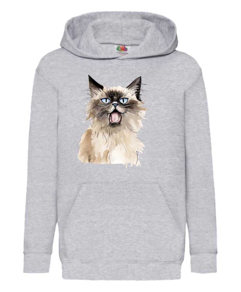 Детски Суитчър Funny Cats Breeds Birman 2