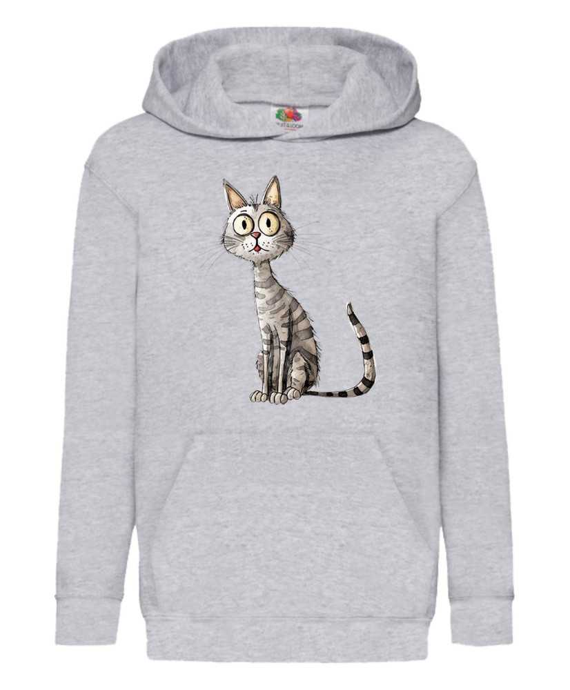 Детски Суитчър Funny Cats Breeds Egyptian Mau 1
