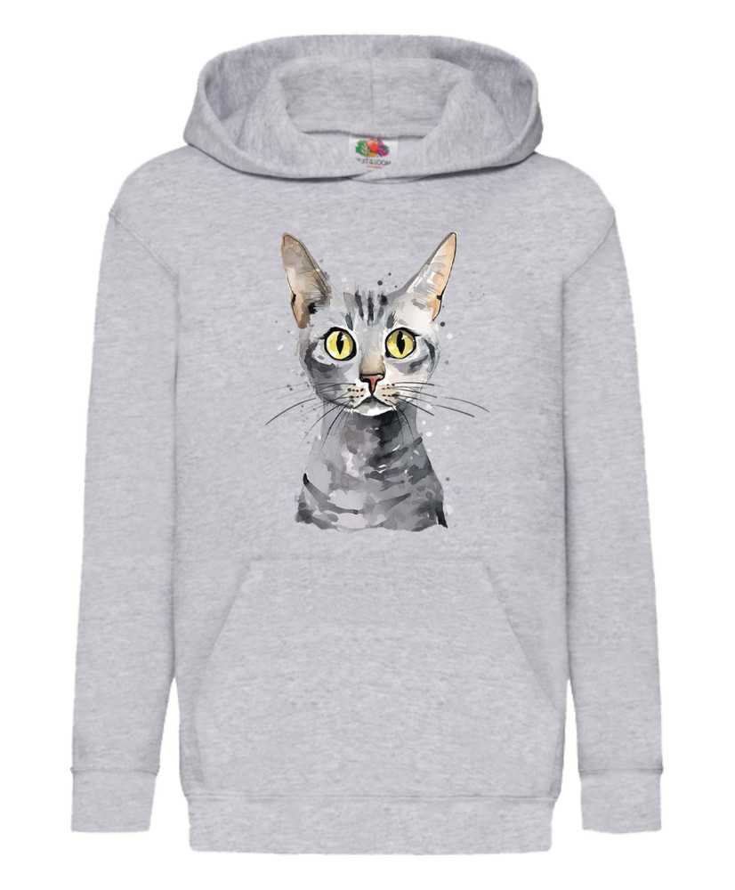Детски Суитчър Funny Cats Breeds Egyptian Mau 2