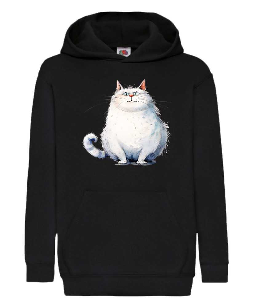 Детски Суитчър Funny Cats Breeds Fat Cat