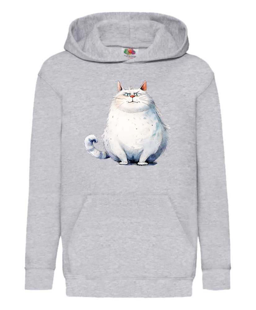 Детски Суитчър Funny Cats Breeds Fat Cat