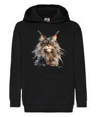 Детски Суитчър Funny Cats Breeds Maine Coon 1