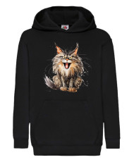 Детски Суитчър Funny Cats Breeds Maine Coon 2