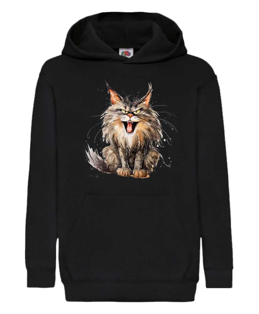 Детски Суитчър Funny Cats Breeds Maine Coon 2