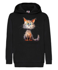 Детски Суитчър Funny Cats Breeds Munchkin 1