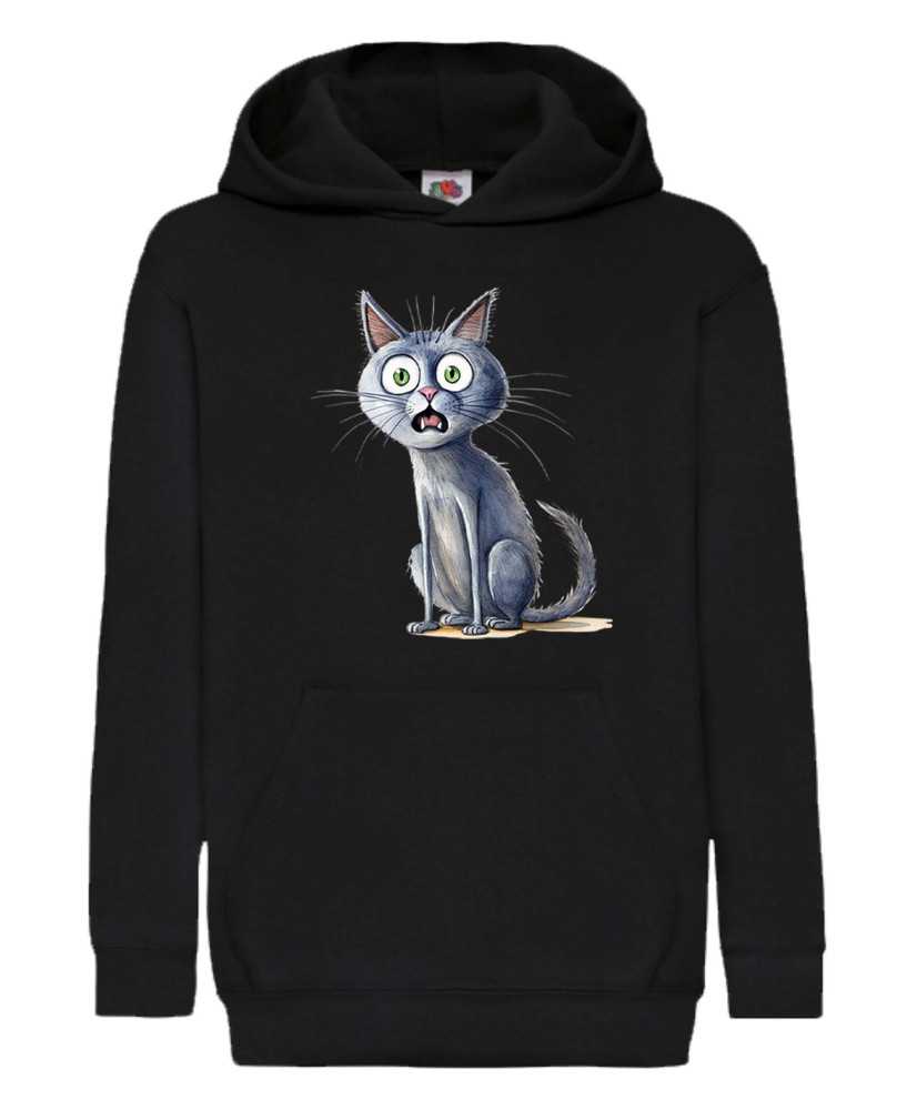 Детски Суитчър Funny Cats Breeds Russian Blue 1