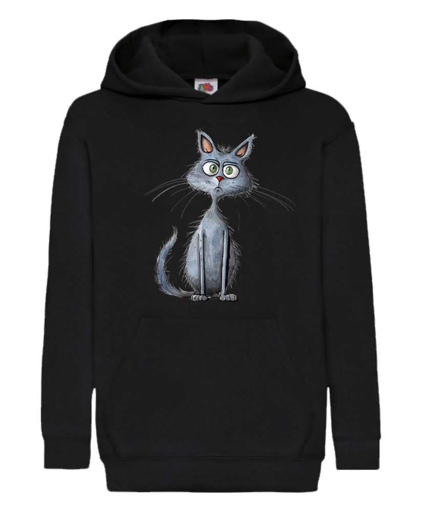 Детски Суитчър Funny Cats Breeds Russian Blue 2