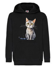 Детски Суитчър Funny Cats Breeds Serrade Petit
