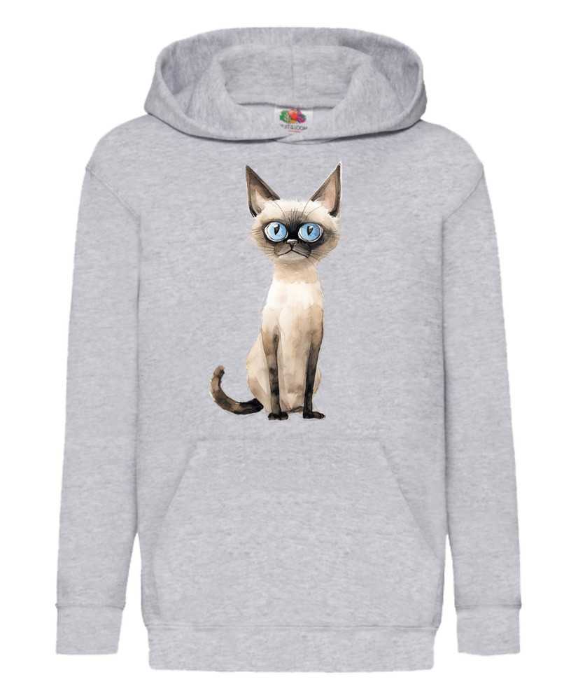 Детски Суитчър Funny Cats Breeds Siamese