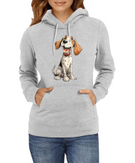 Дамски Сутичър Funny Dogs Breeds Beagle 01