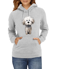 Дамски Сутичър Funny Dogs Breeds Bichon Frise