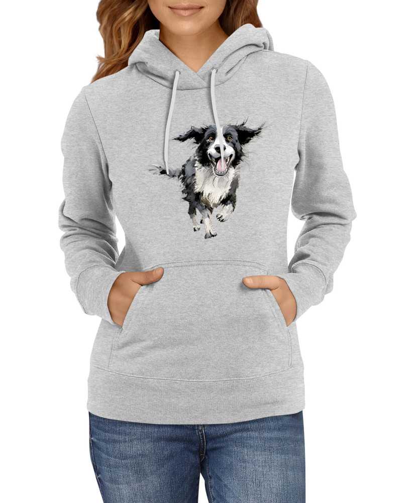 Дамски Сутичър Funny Dogs Breeds Border Collie 02 Дамски Сутичър Funny Dogs Breeds Border Collie 02