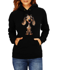 Дамски Сутичър Funny Dogs Breeds Dachshund 01