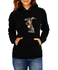Дамски Сутичър Funny Dogs Breeds Doberman