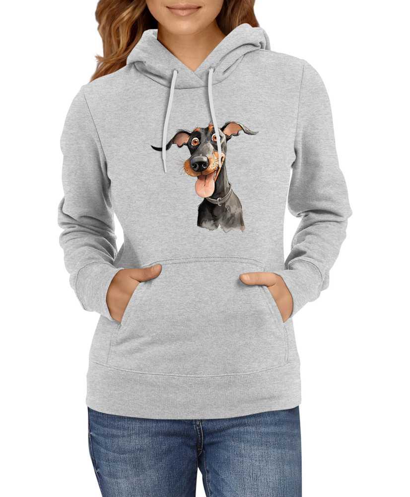 Дамски Сутичър Funny Dogs Breeds Doberman Дамски Сутичър Funny Dogs Breeds Doberman