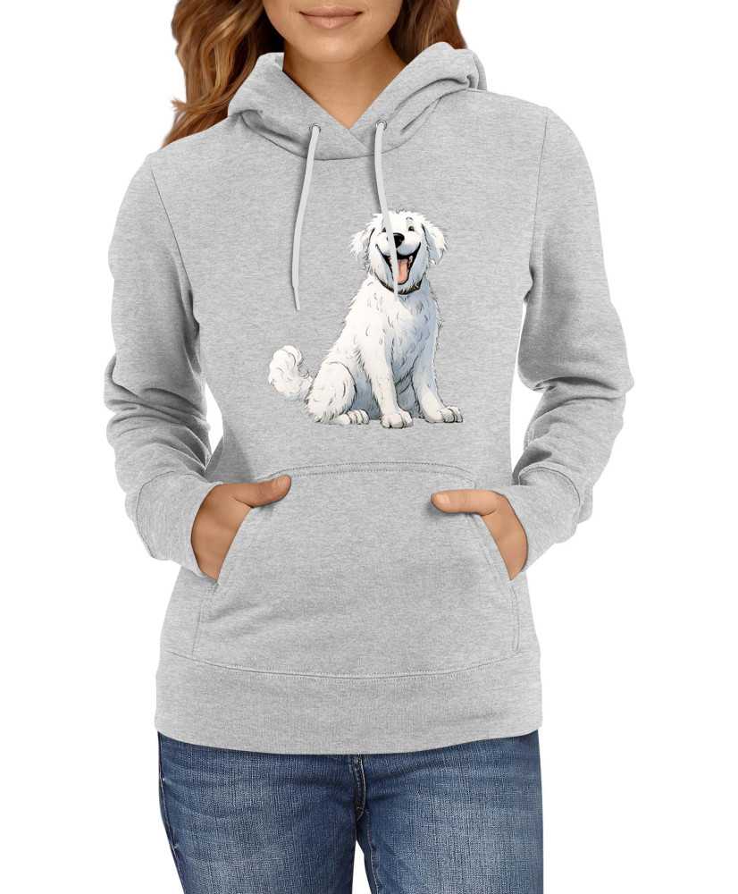 Дамски Сутичър Funny Dogs Breeds Kuvasz Дамски Сутичър Funny Dogs Breeds Kuvasz