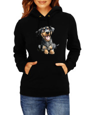 Дамски Сутичър Funny Dogs Breeds Rottweiler